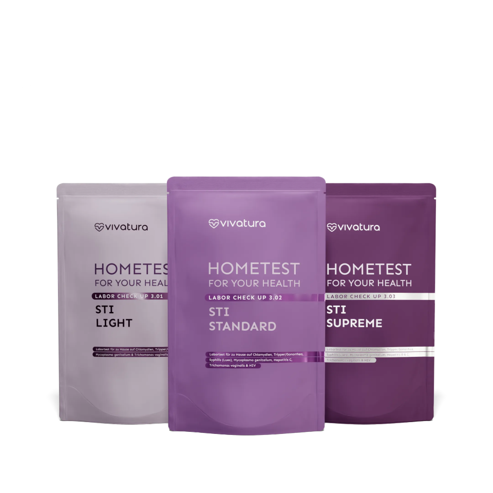 vivatura STI Light Heimtest zur Erkennung von Geschlechtskrankheiten